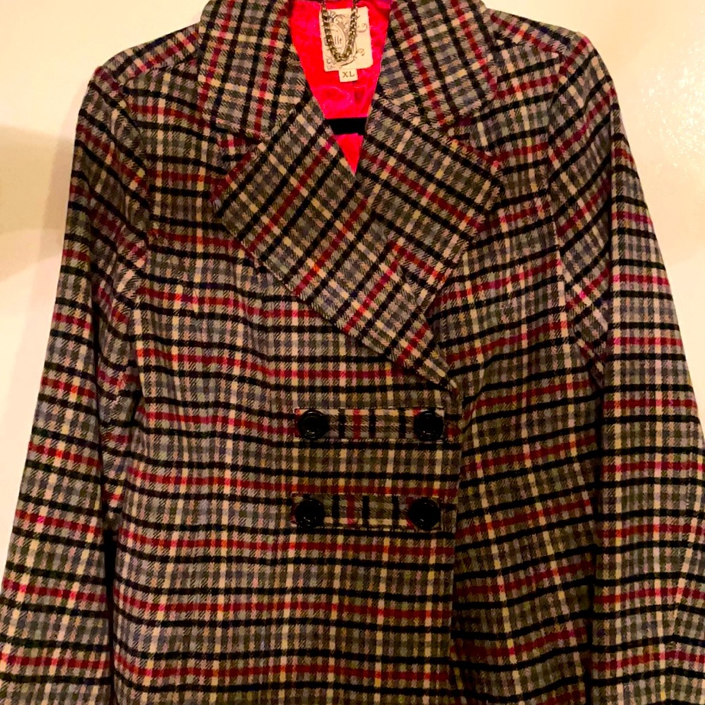 Vintage Tulle four button blazer